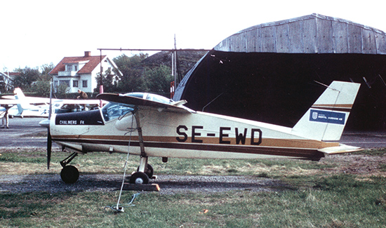 SE-EWD på Torslanda, ca1970-1975. Foto ur Freddy Stenboms donerade samling.