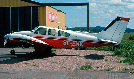 SE-EWK på Borlänge 1976. Foto: Freddy Stenbom