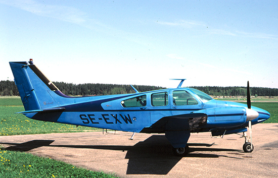 SE-EXW på Kungsängen, Norrköping  1988-05-24. Foto: Lars E Lundin