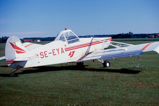 SE-EYA sommaren 1981. Foto: Freddy Stenbom.