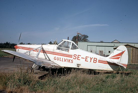 SE-EYB sommaren 1970. Foto: Freddy Stenbom