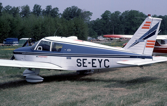 SE-EYC 1981. Plats ej känd. Foto ur Freddy Stenbom donerade samling.