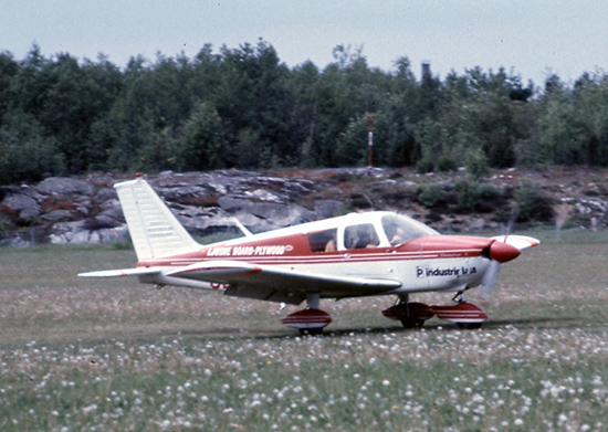 SE-EYD 1980. Plats ej känd.  Foto ur Freddy Stenbom donerade samling.