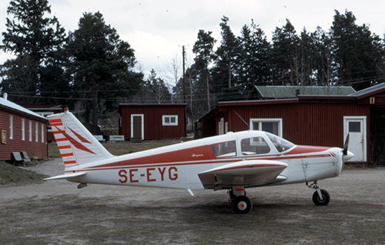 SE-EYG 1973-04-14, plats ej känd. Foto: Leif Fredin