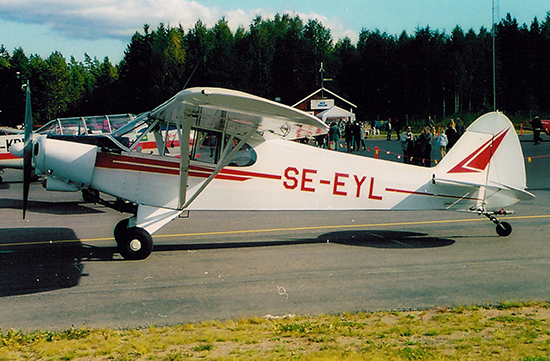 SE-EYL på Växjö 2000-09-16. Foto: Paul Compton via Lars E Lundin.