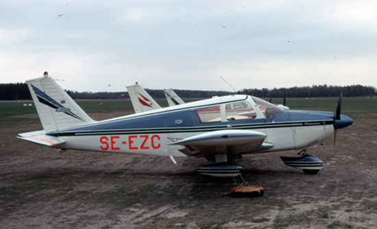 SE-EZC 1972-05-09. Plats okänd. Foto ur Freddy Stenboms samling.