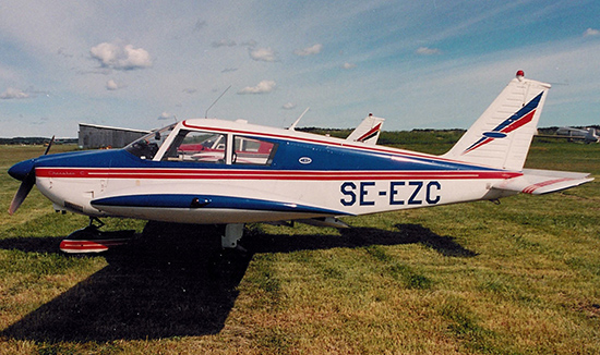 SE-EZC på Vängsö 1994. Foto: Paul Compton.