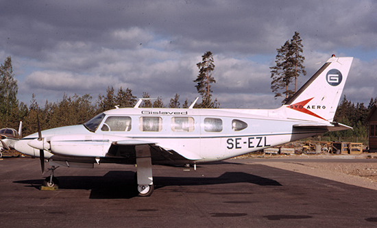 SE-EZL i Oskarshamn 1971-05-23. Foto: Lars E Lundin.