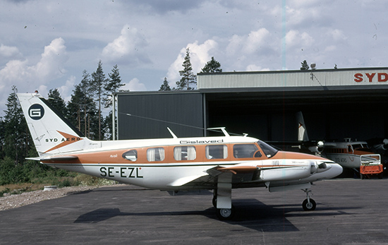 SE-EZL, möjligen Oskarshamn, 1973-06-26. Foto: Leif Fredin