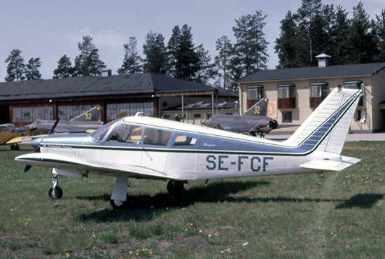 SE-FCF på F 15, Söderhamn 1970-06-07. Foto: Freddy Stenbom.