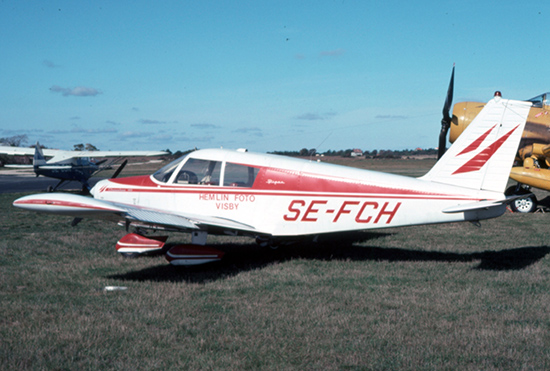 SE-FCH 1976-09-26. Plats ej känd. Foto: Freddy Stenbom.