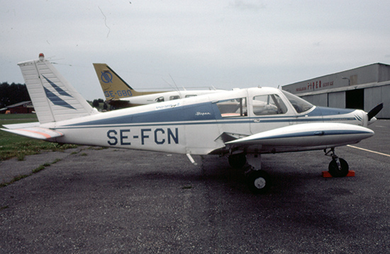 SE-FCN på Brandholmen, Nyköping 1977. Foto ur Freddy Stenbom donerade samling.