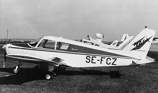 SE-FCZ på F 10, Ängelholm den 1970-05-17. Foto: Lars E Lundin