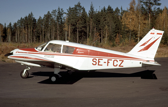 SE-FCZ på Västervik 1972-10-15. Foto: Lars E Lundin