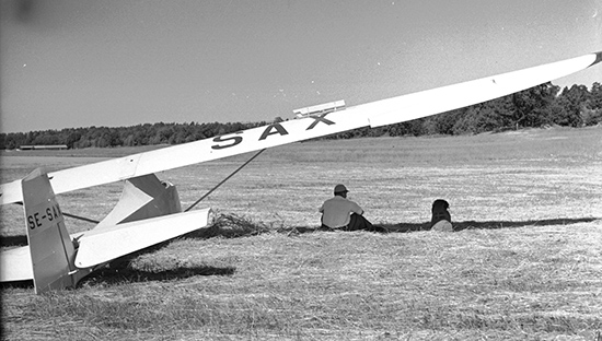 SE-SAX på Skarpnäck 1955-1956. Foto: Thorsten Fridlizius