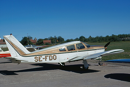 SE-FDO på Norrtälje 1970-08-02. Foto: Leif Fredin