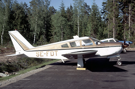 SE-FDT på Västervik 1971-07-04. Foto: Lars E Lundin