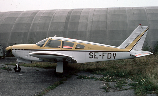 SE-FDV på Brandholmen, Nyköping 1976-09-14. Foto: Hans Wallin