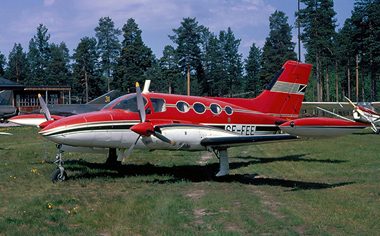 SE-FEE vid flygdag på F 15, Söderhamn den 1970-06-07. Foto: Leif Fredin.