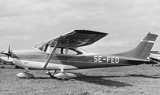 SE-FEO på Kungsängen, Norrköping 1969-05-18. Foto: Lars E Lundin.