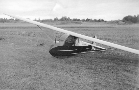 Ekeby flygfält på 50-talet