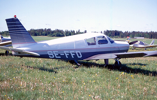 SE-FFD på Barkarby?, juni 1990. Foto: Freddy Stenbom.