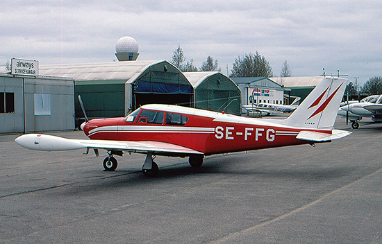 SE-FFG på Bromma 1995. Foto: Sven-Erik Jönsson.