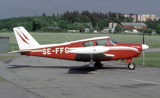 SE-FFG på Barkarby, omkring 1996. Foto: Freddy Stenbom.