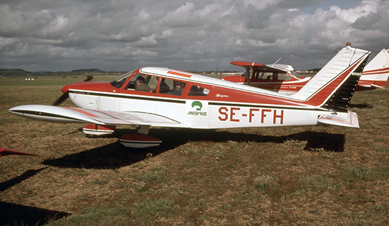 SE-FFH på Varberg Getterön sommaren 1978. Foto: Freddy Stenbom.