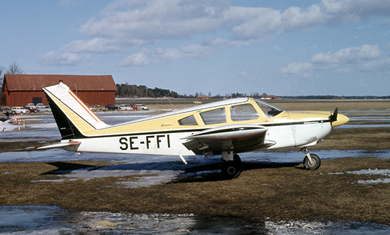 SE-FFI på Sundbro 1973-03-11. Foto: Leif Fredin.