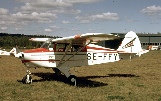 SE-FFY 1973-06-02, plats ej känd. Foto: Leif Fredin.