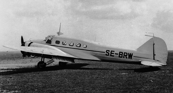 SE-BRW på Bulltofta 1951.