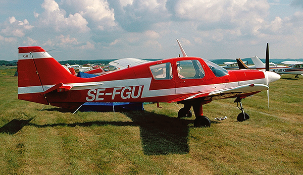 SE-FGU på Varberg 1996-07-21. Foto: Sven-Erik Jönsson