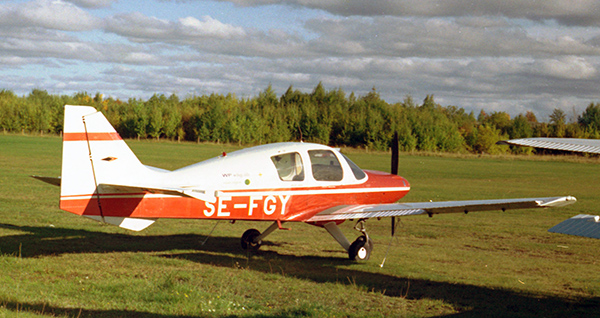 SE-FGY i Norrtälje 1978. Foto: Lennart Arjevall