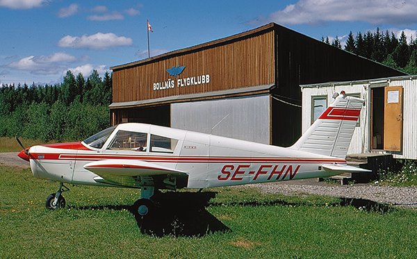 SE-FHN på Bollnäs 1971-07-18. Foto: Leif Fredin