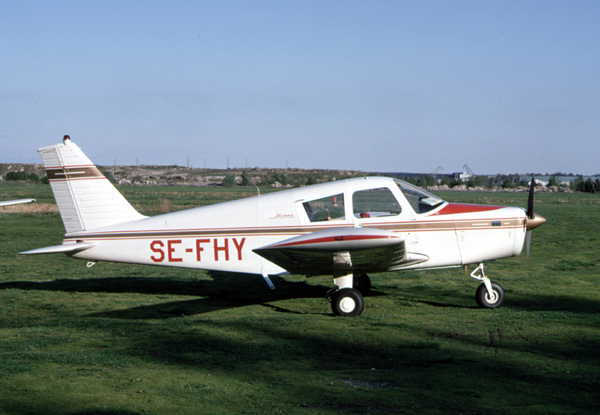 SE-FHY, den 1970-06-02, plats okänt. Foto Leif Fredin.