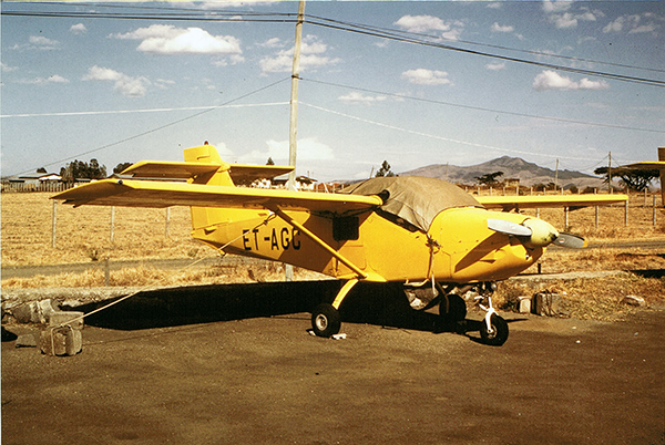 ET-AGC i Addis Abeba 1984, foto Ole G Nordbö via Nils-Olof Andersson.