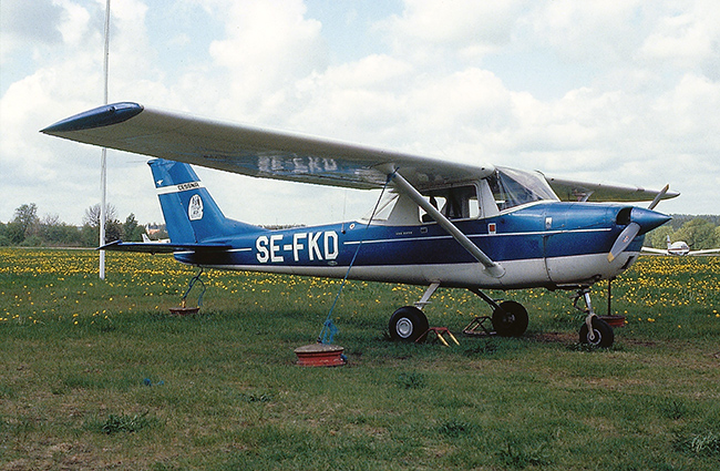 SE-FKD på Smålandsstenar 1986. Foto: Sven-Erik Jönsson