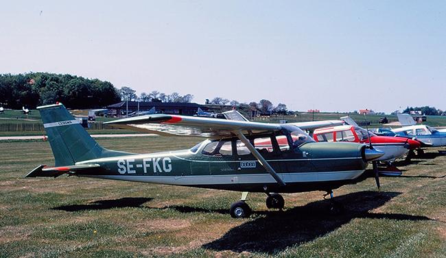 SE-FKG på F 10, Ängelholm 1972-05-12. Foto: Leif Fredin