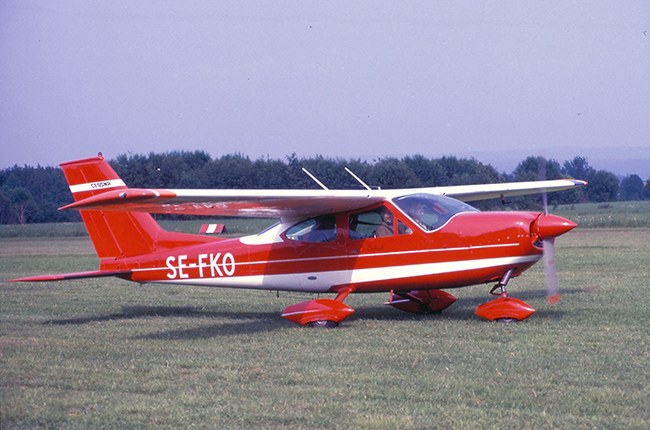 SE-FKO 1980. Plats okänd. Foto ur Freddy Stenboms donerade samling.