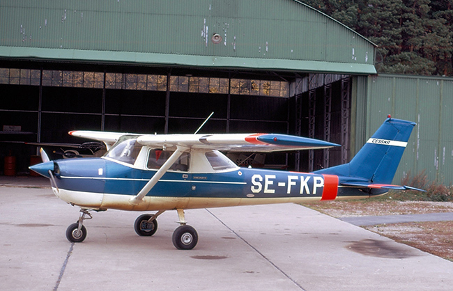 SE-FKP på Brandholmen, Nyköping. 1972-10-07. Foto ur Freddy Stenboms donerade samling