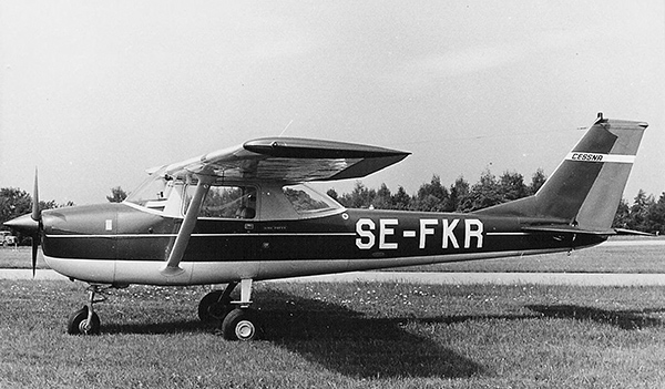 SE-FKR på Malmen 1970-06-06.  Foto: Lars E Lundin.