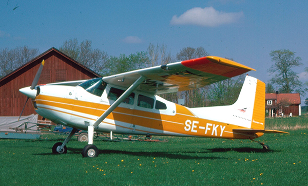 SE-FKY på Sundborn, Uppsala 1975-05-17. Foto: Leif Fredin.