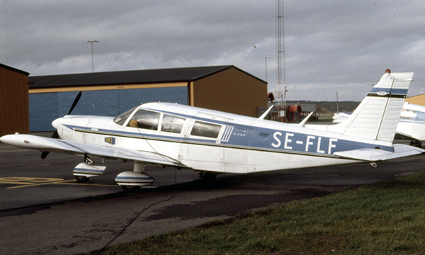 SE-FLF på Säve 1984. Diabild ur Freddy Stenboms donerade samling.