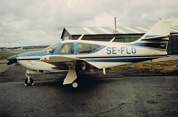 SE-FLO på Torslanda. Datum ej känd. Foto: Peter Norlén