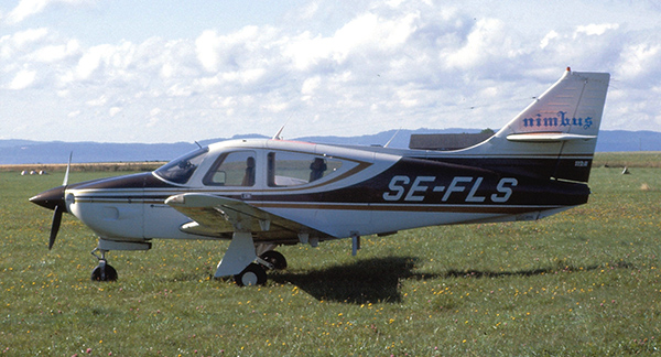 SE-FLS på Visingsö sommaren 1981.  Foto ur Freddy Stenboms donerade samling.