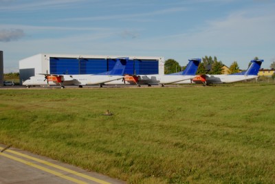 Skavsta 20 september 2010 - DHC-8-402Q Dash 8