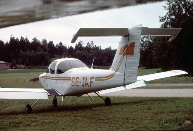 SE-IAF 1981. Plats ej känd. Foto ur Freddy Stenboms donerade samling.