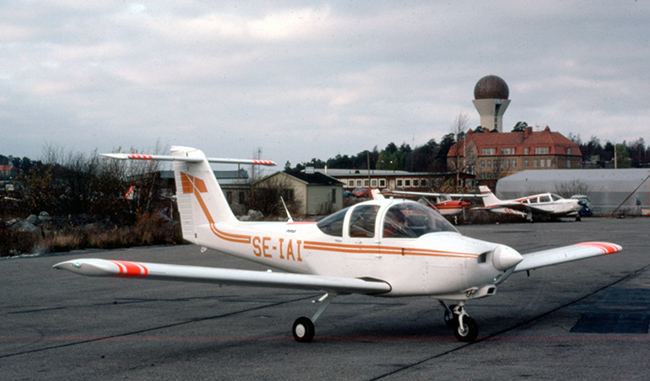 SE-IAI på Bromma 1978-11-10. Foto: Benny Karlsson.