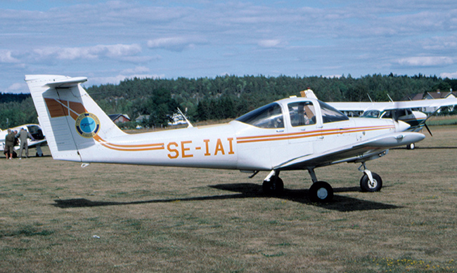 SE-IAI på Strömstad Näsinge 1994-08-07. Foto: Sven-Erik Jönsson